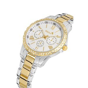 Polo Air Luxury Stone Women's Wristwatch Silver-gold Color
