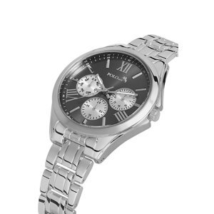 Polo Air Sports Women's Wristwatch Silver-black Color