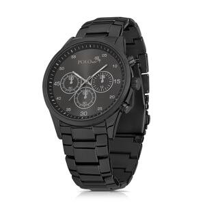 Polo Air Men's Wristwatch Mesh Strap Black Color