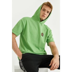 Koton Men's Mint Green Sweatshirt