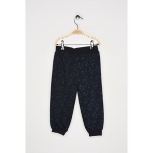 Koton Baby Boy Navy Blue Patterned Sweatpants