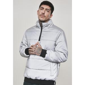 Reflective Pullover Jacket silver