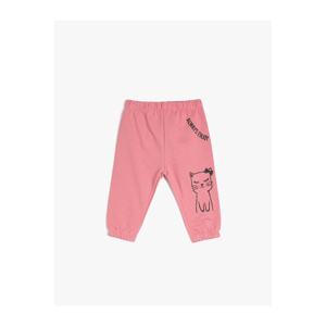 Koton Baby Girl Pink Sweatpants