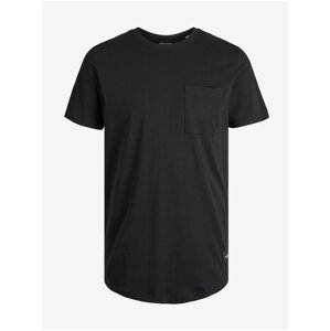 Black Men's T-Shirt with Jack & Jones Noa Pocket - Men