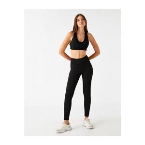 Koton Ribbed Leggings High Waist