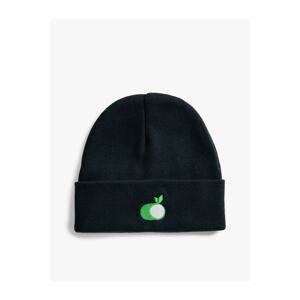 Koton Knitwear Beanie with Embroidery Detail