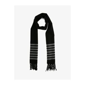 Koton Patterned tasseled scarf