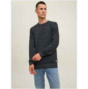 Dark gray men's sweater Jack & Jones Atlas - Men