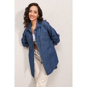 Bigdart 3329 Blue - Denim Shirt