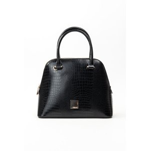 MONNARI Woman's Bags Small Briefcase With Lacquer Finish Multi Black