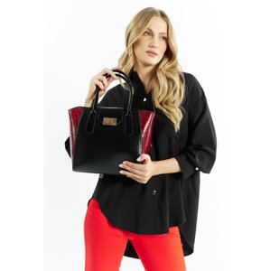 MONNARI Woman's Bags Women's Bag With Animal Motif Multi Black