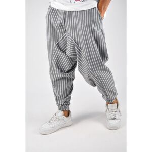 XHAN Gray Loose Cut Shalwar Trousers