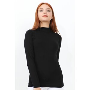 InStyle Long Sleeve Turtleneck Basic Body - Black