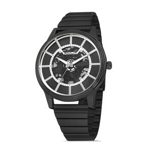 Polo Air Skeleton Dial Men's Wristwatch Black Color