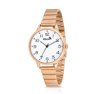 Polo Air Classic Numeral Women's Wristwatch Copper Color
