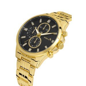 Polo Air Men's Wristwatch Black-gold Color Inside