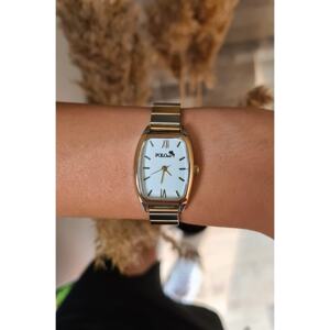 Polo Air Vintage Women's Wristwatch Silver-gold Color