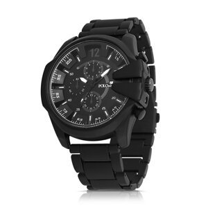 Polo Air Sport Case Men's Wristwatch Black Color