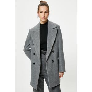 Koton Women's Gray Coat