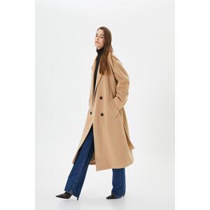 Koton Women's Beige Coat