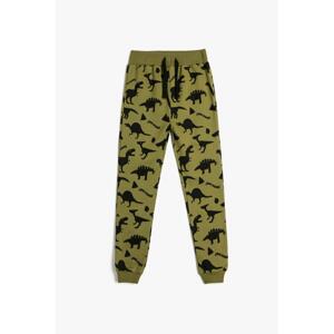 Koton Baby Boy Khaki Patterned Sweatpants