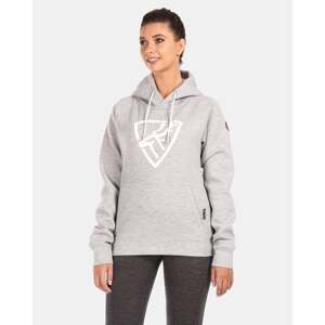 Women's cotton sweatshirt Kilpi FJELA-W Light grey