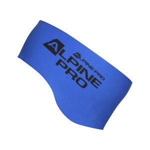 Sport headband ALPINE PRO BELAKE electric blue lemonade