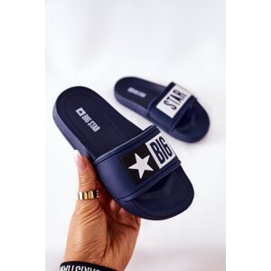 Children's Rubber Slippers Big Star DD374152 Navy Blue