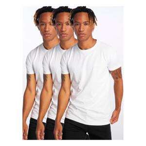 DEF Weary T-shirt of 3 pieces wht/wht/wht