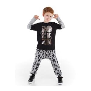 Denokids Rock On Star Boys Pants Set