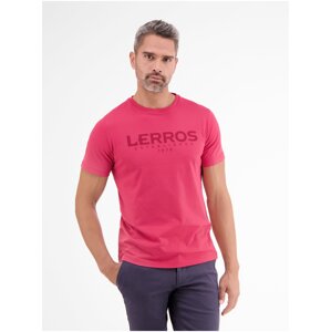 Pink men's T-shirt LERROS - Men