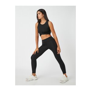 Koton Basic Sports Leggings. Normal Waist.