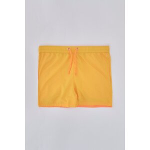 Dagi Yellow - Orange Micro Short Straight Shorts