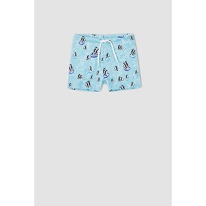 DEFACTO Boy Tie Waist Printed Swimming Shorts