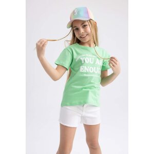 DEFACTO Girl Regular Fit Short Sleeve T-Shirt