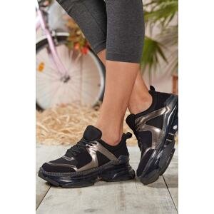 DARK SEER Black Women's Sneakers