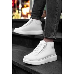 DARK SEER Men's White Sneakers