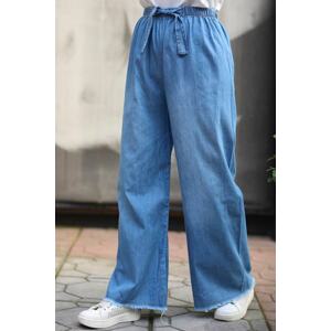 InStyle Wide Leg Open Jeans