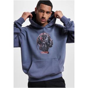 Flying High Heavy Oversize Vintageblue Hoodie