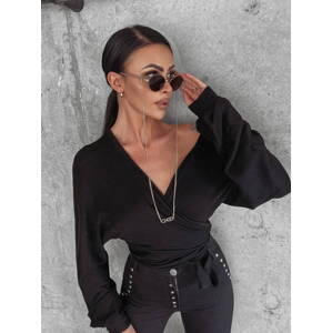 Black blouse SUSIE 2023 OLAVOGA