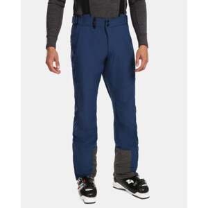 Men's softshell ski pants Kilpi RHEA-M Dark blue