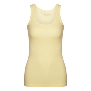 Women's tank top ALPINE PRO OSCAR mellow yellow