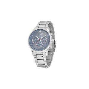 Polo Air Men's Wristwatch Silver-Blue Inside