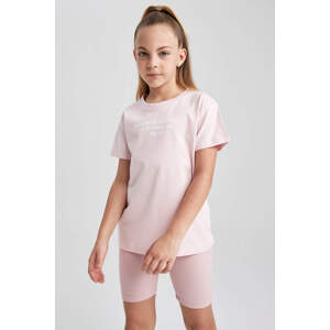 DEFACTO Girl Regular Fit Short Sleeve T-Shirt