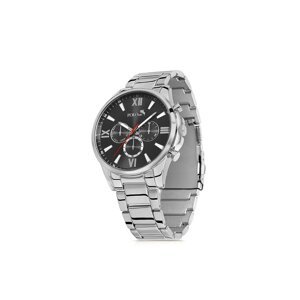 Polo Air Men's Wristwatch Silver-Black Color