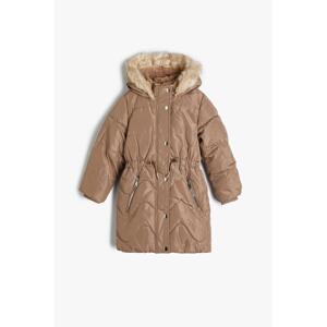 Koton Girl's Beige Coat