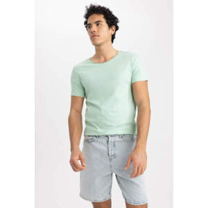 DEFACTO Slim Fit Crew Neck Basic T-Shirt