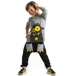 Denokids Xo Ponchik Boy's T-shirt Trousers Set