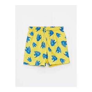 LC Waikiki Printed Quick Drying Boys' Swim Shorts