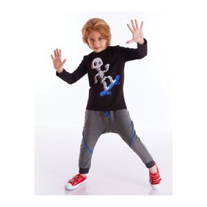 Mushi Boy Colorful Skate T-shirt Trousers Suit